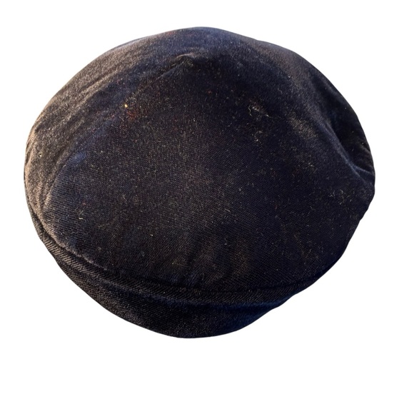 Vintage Black Beret Hat - Picture 3 of 6